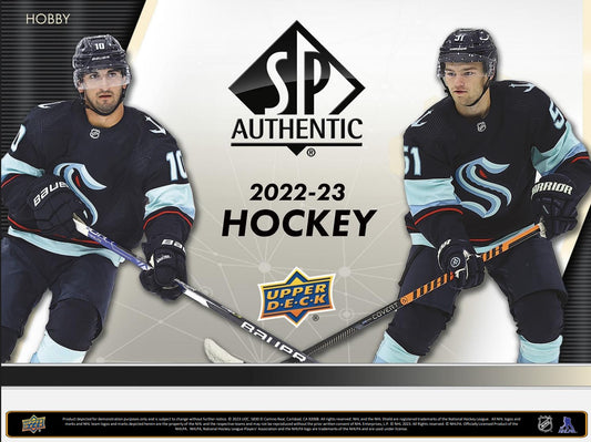 2022-23 Upper Deck SP Authentic Hockey Hobby