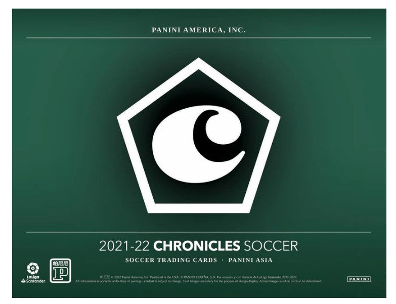 2021-22 Panini Chronicles Soccer TMALL Box (Master Box)