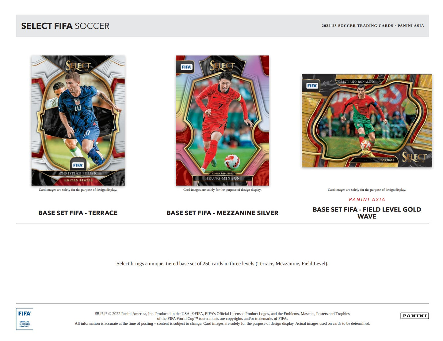2022-23 Panini Select FIFA Soccer Asia Tmall Box