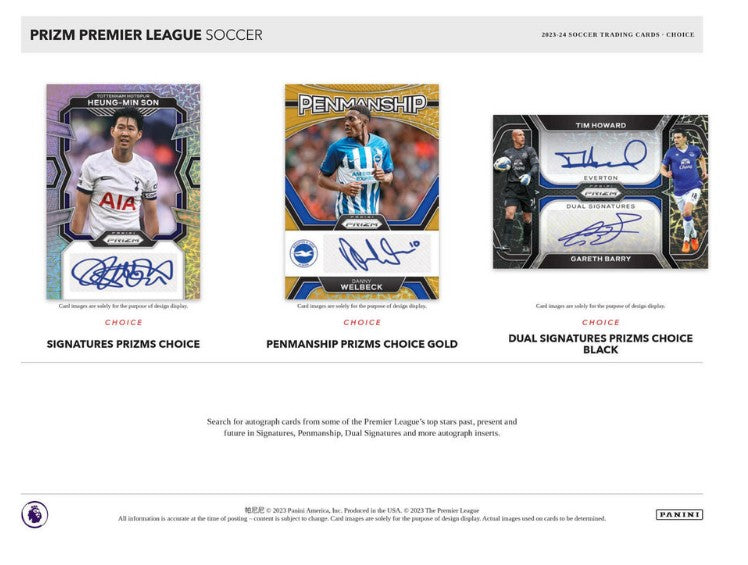 2023-24 Panini Prizm Premier League Soccer Choice Box