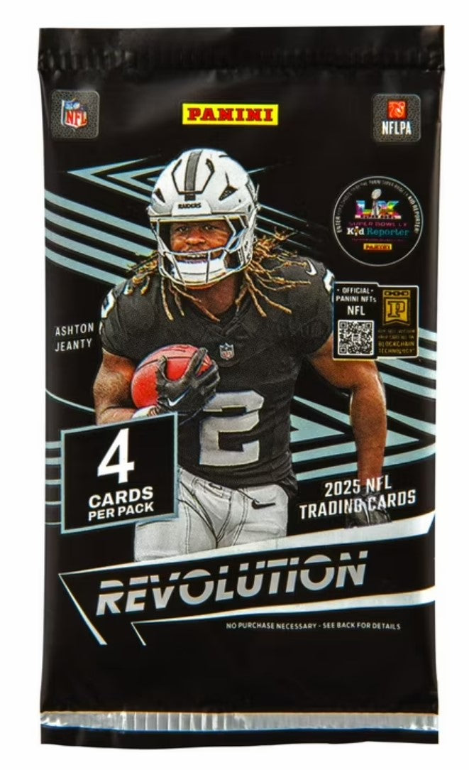 2025 Panini NFL Revolution Football Mega Box (Storm Parallels!)