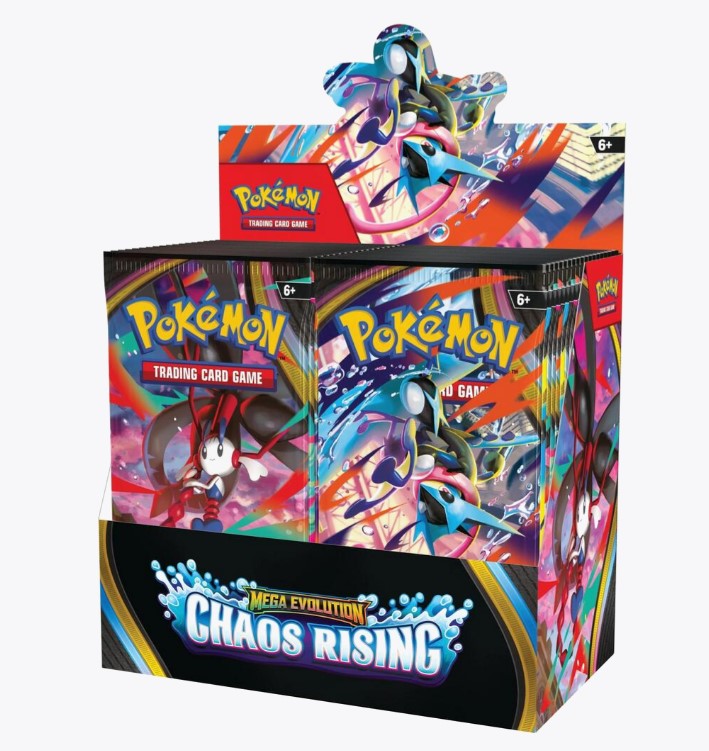 1 x Chaos Rising Booster Box - RANDOM Serial Number Break
