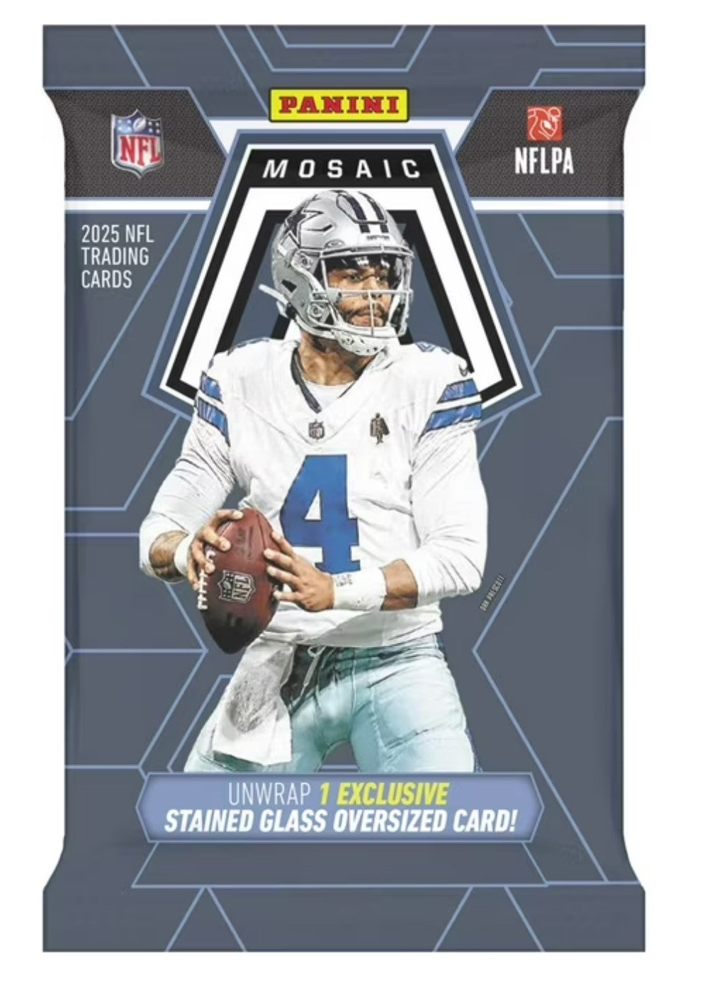 2025 Panini Mosaic Football Costco Bundle Box Stained Glass