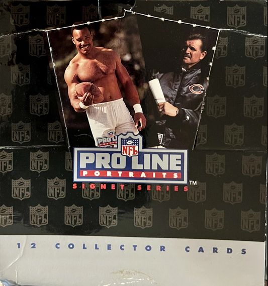 1991 Pro Line Portraits Signet Series NFL Football - 12 Packs