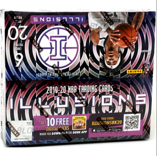 2019-20 NBA Panini Illusions Retail Basketball Box