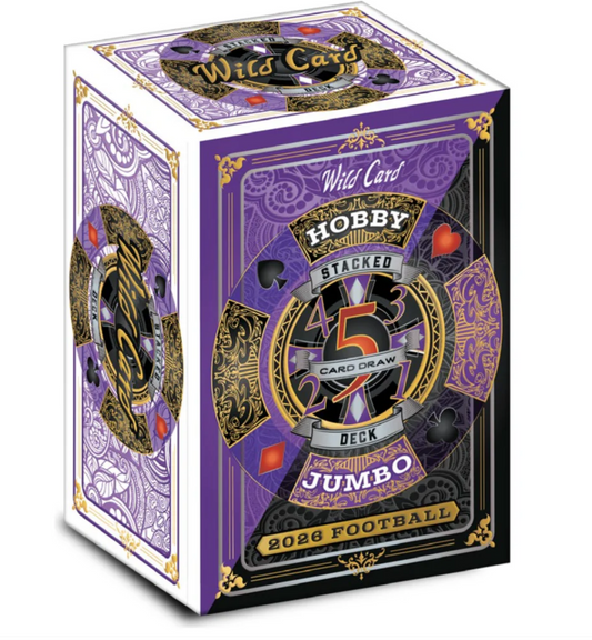 2026 Wild Card 5 Card Draw Stacked Deck Hobby Jumbo