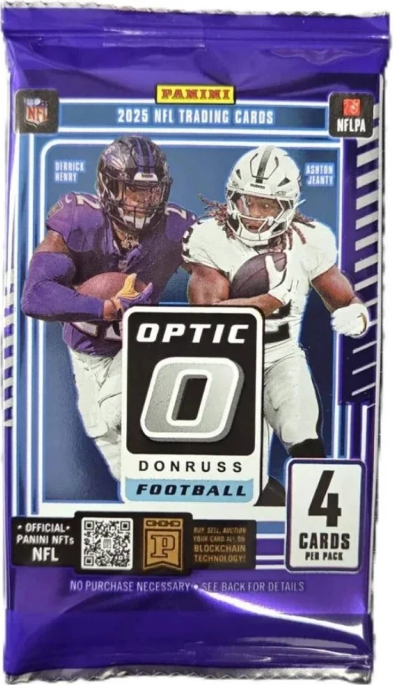 2025 Panini Donruss Optic Football 20-Pack Retail Box