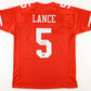 Trey Lance Autographed Jersey Hand Signed Beckett Certified