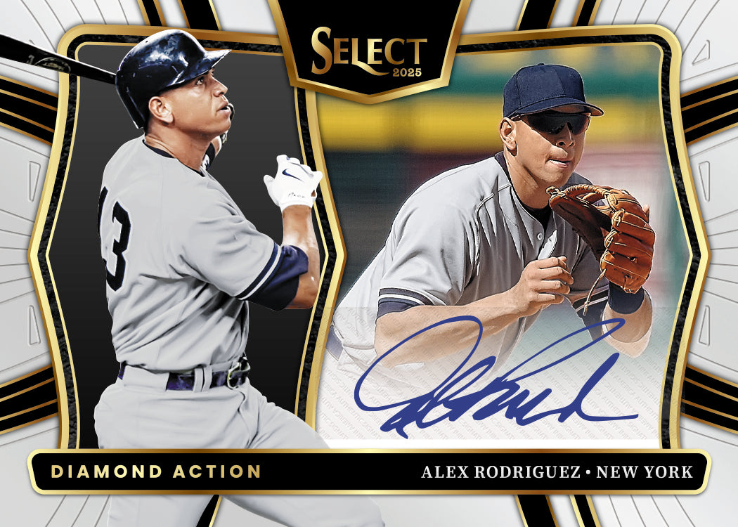 Alex Rodriguez - Diamond Action Signatures