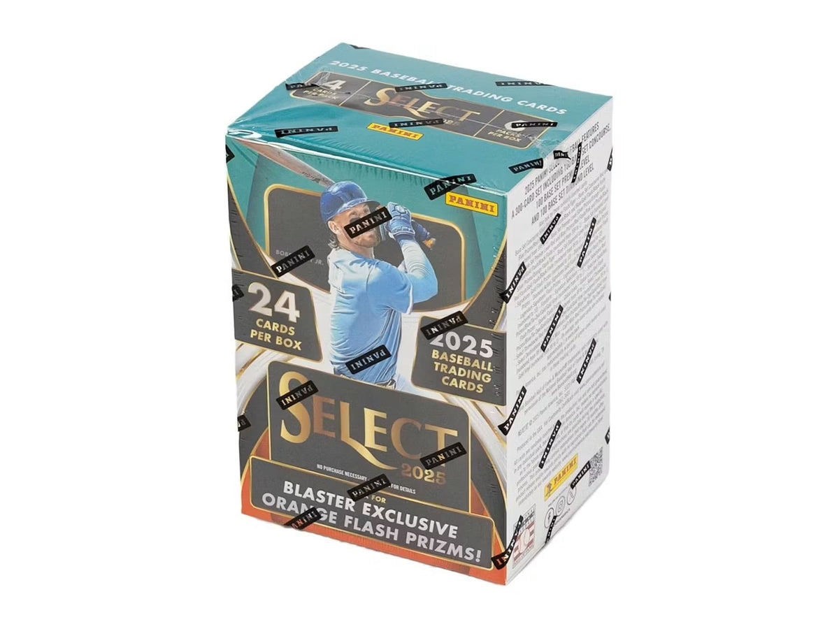 2025 Panini Select Baseball Blaster Box - sealed box back panel
