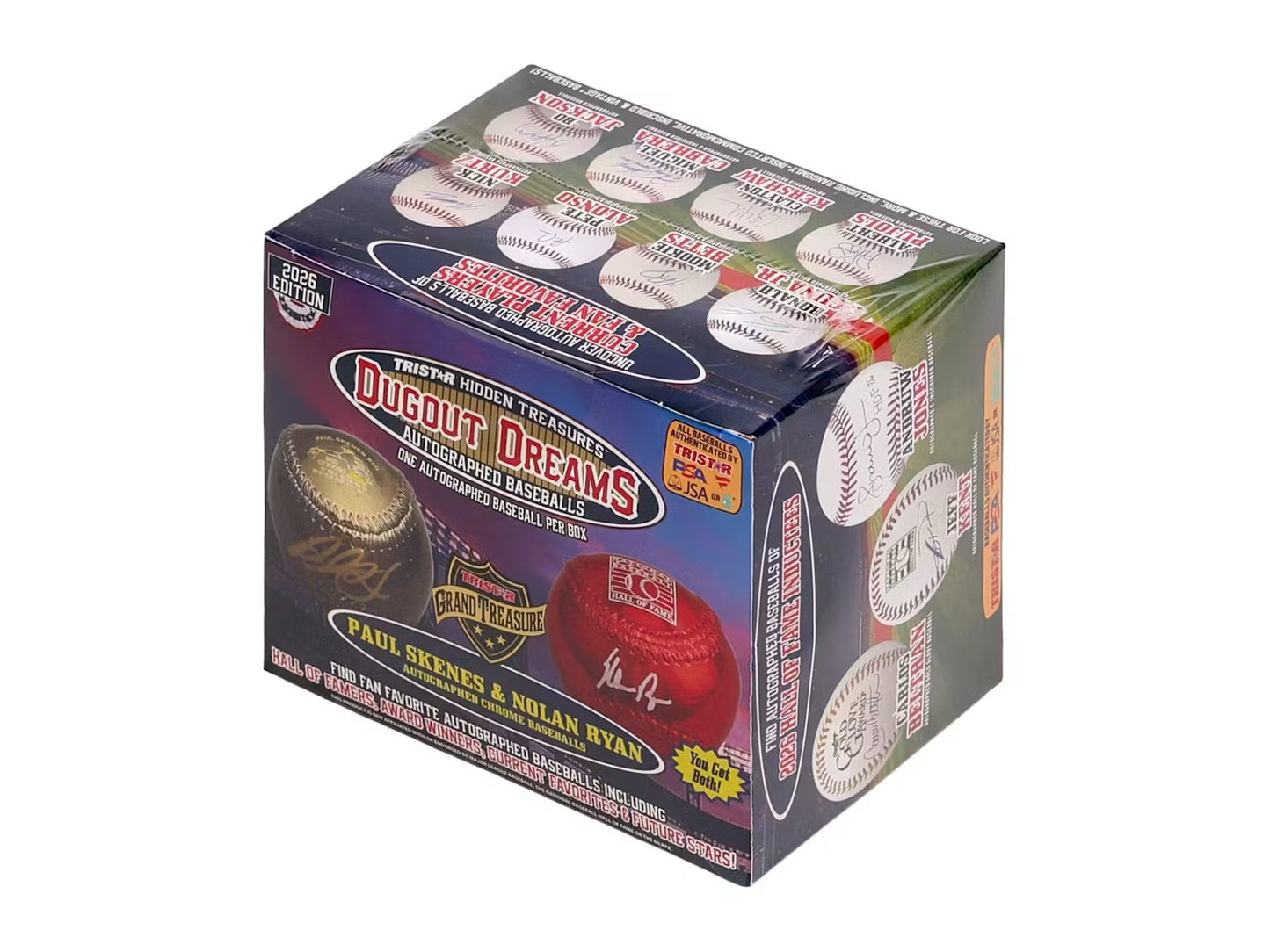 TRISTAR Hidden Treasures: Dugout Dreams Autographed Baseballs 2026 Edition Box