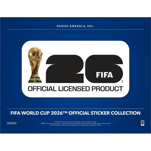 2026 Panini FIFA World Cup Soccer Sticker Album