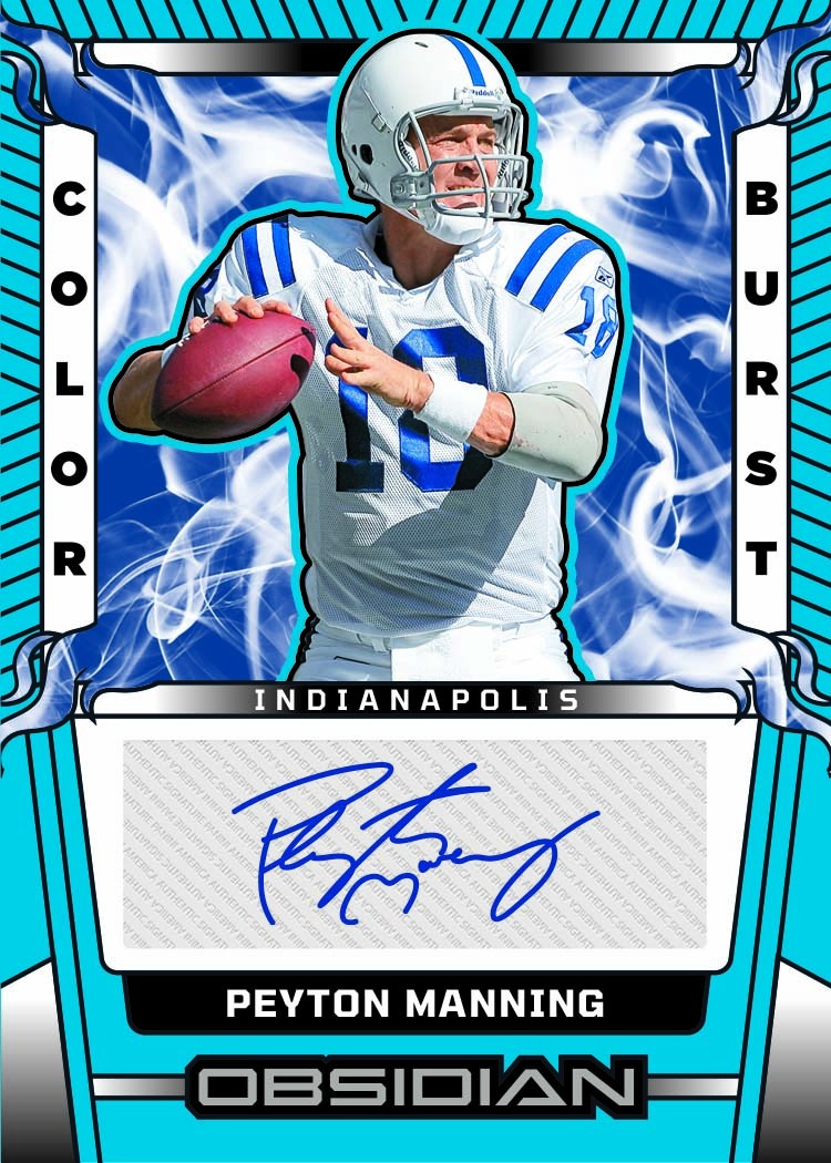 Peyton Manning - Color Burst Signatures