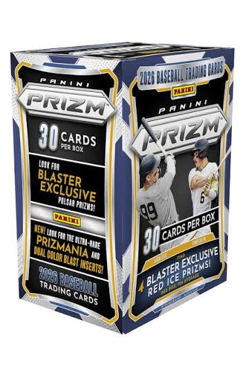 2026 Panini Prizm Baseball Blaster Box - Red Ice