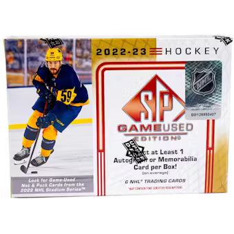 2022-23 Upper Deck SP Game Used Hockey Hobby